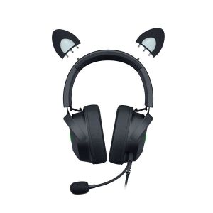 Razer Kraken Kitty V2 Pro, Gaming Wired Headset, Razer Chroma RGB, Stream Reactive Lighting, Docked Mode, 50 mm audio drivers, USB, Passive noise-cancelling Microphone, Volume Control