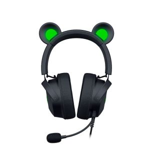 Razer Kraken Kitty V2 Pro, Gaming Wired Headset, Razer Chroma RGB, Stream Reactive Lighting, Docked Mode, 50 mm audio drivers, USB, Passive noise-cancelling Microphone, Volume Control