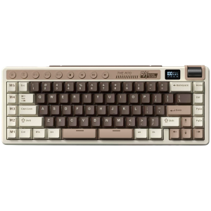ROYAL KLUDGE RK M70 Mocha Gray Gaming Keyboard Cream switch