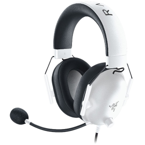 Razer BlackShark V2 X - White, 12 Hz – 28 KHz Frequency Response, 32 Ω (1 kHz) Impedance, Razer TriForce Driver, Breathable memory foam, Advanced passive noise cancellation, Analog 3.5 mm Connection, 100 Hz – 10 kHz Microphone Frequency, 1.3 m