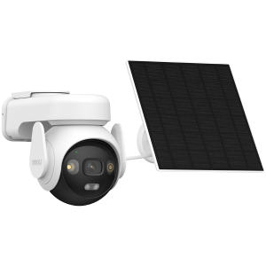 Imou AOV PT solar kit 5MP, smart full color night vision 4G+Wi-Fi IP camera, 3.6mm fixed lens, 1/3'' progressive CMOS, 330 Pan&90 Tilt, night vision up to 36m, H.265/H.264, Up to 15 fps Frame Rate, Micro SD up to 512GB, 8x Digital Zoom, Two-way Audio