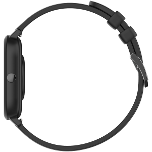 CANYON Wildberry SW-74, Smart watch, 1.3inches TFT full touch screen, Zinc+plastic body, IP67 waterproof, multi-sport mode, compatibility with iOS and android, black body with black silicon belt, Host: 43*37*9mm, Strap: 230x20mm, 45g