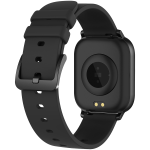 CANYON Wildberry SW-74, Smart watch, 1.3inches TFT full touch screen, Zinc+plastic body, IP67 waterproof, multi-sport mode, compatibility with iOS and android, black body with black silicon belt, Host: 43*37*9mm, Strap: 230x20mm, 45g