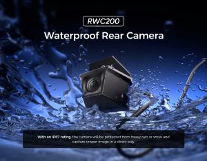 VIOFO водоустойчива камера за заден ход Waterproof Rear Camera - RWC200 - 2K Quad HD, 9.5m cable included