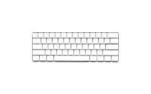 Ducky професионална геймърска механична клавиатура Professional Gaming Mechanical Keyboard One 2 Pro Mini Pure White - Kailh Box Brown [Tactile]