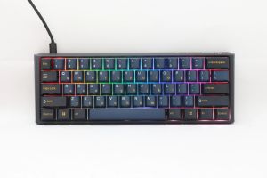 Ducky Professional Gaming Mechanical Keyboard One 3 Pro Mini Nazca Line - 8K, Cherry MX2A RGB Brown [Tactile]