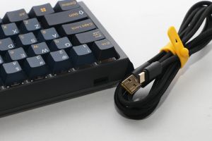 Ducky Professional Gaming Mechanical Keyboard One 3 Pro Mini Nazca Line - 8K, Cherry MX2A RGB Brown [Tactile]