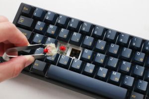 Ducky Professional Gaming Mechanical Keyboard One 3 Pro Mini Nazca Line - 8K, Cherry MX2A RGB Brown [Tactile]