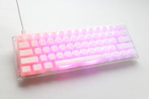 Ducky Professional Gaming Mechanical Keyboard One 3 Mini Aura White -  Cherry MX RGB Brown [Tactile]