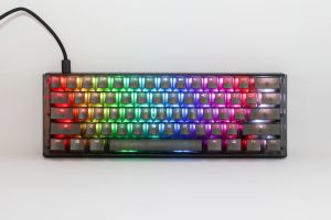 Ducky Professional Gaming Mechanical Keyboard One 3 Mini Aura Black - Cherry MX RGB Brown [Tactile]