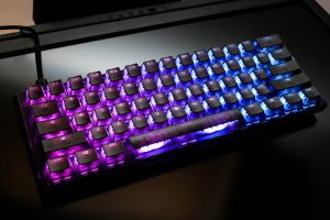 Ducky Professional Gaming Mechanical Keyboard One 3 Mini Aura Black - Cherry MX RGB Brown [Tactile]