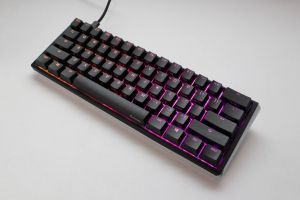 Ducky професионална геймърска механична клавиатура Professional Gaming Mechanical Keyboard One 3 Mini Classic - Cherry MX RGB Brown Switches [Tactile]