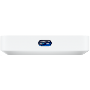 UBIQUITI Compact UniFi Cloud Gateway with a full suite of advanced routing and security features:Runs UniFi Network for full-stack network management;Manages 30+ UniFi devices and 300+ clients;1 Gbps routing with IDS/IPS; Multi-WAN load balancing