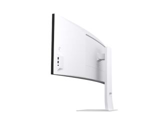 Монитор LG 49U950A-W, 49" 32:9 Curved UltraWide Dual QHD 5K 5120x1440 NANO IPS 1ms MBR, 144 Hz, 5ms, 400 cd/m2, 1000:1, HDR400, DCI-P3 98%,  USB Type-C, PD 90W, FreeSync, G-SYNC, PIP, 2 PBP, HDMI, DisplayPort, Speacer 2ch 10W, Tilt, Height, Swivel, Tiltan