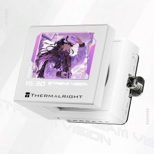 Thermalright Water Cooling Stream Vision 360 White - 3.5 inch Full Color LCD Display