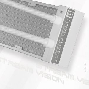 Thermalright Water Cooling Stream Vision 360 White - 3.5 inch Full Color LCD Display