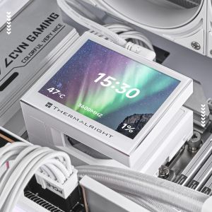 Thermalright Water Cooling Stream Vision 360 White - 3.5 inch Full Color LCD Display