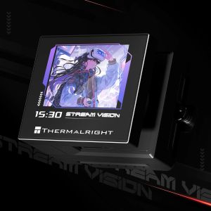 Thermalright Water Cooling Stream Vision 360 Black - 3.5 inch Full Color LCD Display