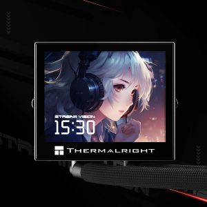 Thermalright Water Cooling Stream Vision 360 Black - 3.5 inch Full Color LCD Display