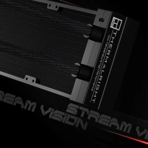 Thermalright Water Cooling Stream Vision 360 Black - 3.5 inch Full Color LCD Display
