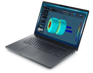 Лаптоп Dell Pro Max 18 Plus MB18250, Intel Ultra 9 285HX (13TOPS NPU, 24 cores, up to 5.50 GHz), 18.0" QHD+ (2560x1600) 500nits, 32GB: 2x16GB 6400 MTs DDR5, 1TB SSD, NVIDIA RTX PRO 3000 12GB GDDR7, 8MP HDR + IR Cam, and Mic, Wi-Fi 7, FPR, Backlit Kb, Win1