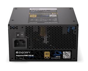 Power Supply Endorfy Supremo FM6 750W 80+ Gold, PCIe 5.1 - Fully Modular