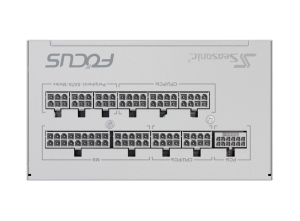 Power Supply SEASONIC FOCUS GX-1000 White - 1000W 80+ Gold, ATX 3.1, PCIe 5.1, Fully Modular