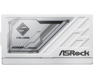 Power Supply ASRock Steel Legend White 1000W 80+ Gold