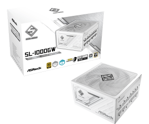 Power Supply ASRock Steel Legend White 1000W 80+ Gold