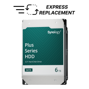 HDD SYNOLOGY HAT3300 NAS 6TB Plus Series SATA 3.5"