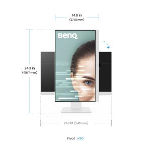 Monitor BenQ GW2486TC, 23.8", IPS, 1920x1080, 100Hz, Speaker 2 x 2W