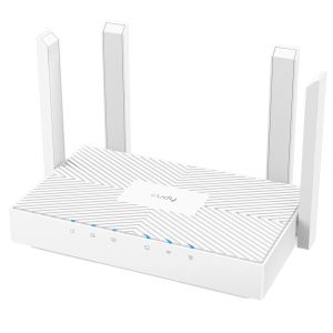 Wireless Router CUDY WR1300E, Dual-band AC1200, 300+867 Mbps, 3xGigabit