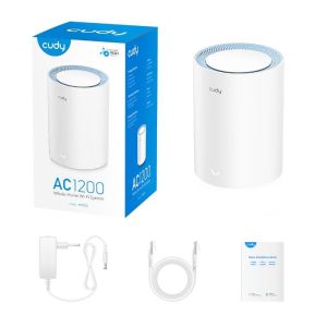 Cudy AC1200 Dual Band Whole Home Wi-Fi Mesh System