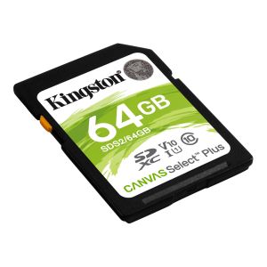 Memory card Kingston Canvas Select Plus SD, 64GB