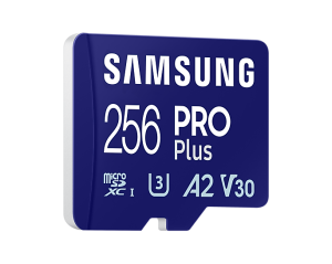 Memory card Samsung PRO Plus microSD Card (2023), 256GB, Adapter, USB reader