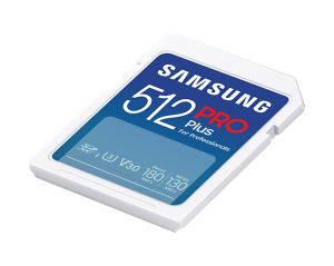 Memory card Samsung PRO Plus SD Card (2023), 512GB, White