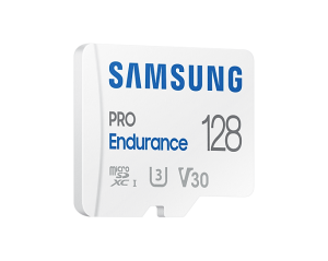 Memory card Samsung PRO Endurance microSD Card (2022), 128GB, Adapter