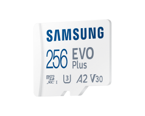 Memory card Samsung EVO Plus microSDXC, 256GB, Adapter