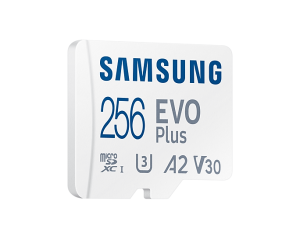 Memory card Samsung EVO Plus microSDXC, 256GB, Adapter