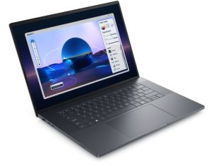Лаптоп Dell Pro Max 16 Premium MA16250, Intel Ultra 7 265H, vPro (13TOPS NPU, 16 cores, up to 5.30 GHz), 16", FHD+ (1920x1200) VRR 120Hz, 500nits AG, 32GB LPDDR5x 8400 MT/s, 1TB SSD, NVIDIA RTX PRO 1000 8GB GDDR7, 8MP HDR + IR Cam and Mic, Wi-Fi 7, FPR, B