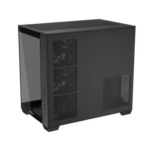 Case ASUS A32 PLUS Tempered Glass + 4 ARGB Fans - Black