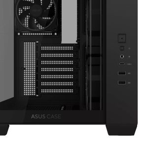 Case ASUS A32 PLUS Tempered Glass + 4 ARGB Fans - Black