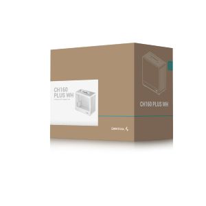DeepCool кутия Case mATX - CH160 PLUS WH