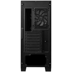 MSI MAG FORGE 321R AIRFLOW, Mid-Tower, ATX/M-ATX/ITX, 2x USB 3.2, 1x USB 3.2 Gen 2x2 Type-C, 1x Audio/Mic, LED Button, ARGB Hub, 4x 120mm ARGB Fans, Mesh Panel, Tempered Glass, Black