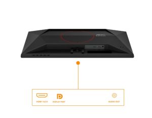 Монитор AOC 25G42E, 24.5" Fast IPS WLED, 1920x1080@180Hz, 1ms GtG, 0.5ms MPRT, 300cd m/2, 1000:1, 80M:1, Adaptive Sync, FlickerFree, Low Blue Light, Tilt, HDMI, DP