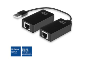 Active USB extender ACT AC6063, USB 2.0, UTP up to 50 meters, 480 Mbps