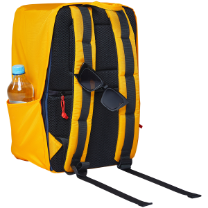 CANYON CSZ-02, cabin size backpack for 15.6'' laptop ,polyester ,yellow