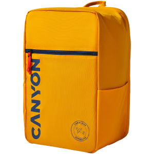 CANYON CSZ-02, cabin size backpack for 15.6'' laptop ,polyester ,yellow