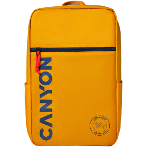 CANYON CSZ-02, cabin size backpack for 15.6'' laptop ,polyester ,yellow
