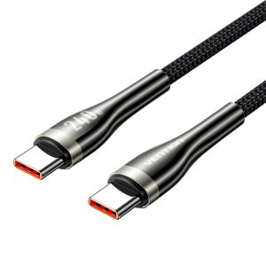 Vention Cable - USB2.0 Type-C to Type-C - 5A Fast Charging, 240W, PD3.1, 1.2m -  CTYBAV